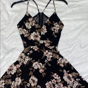 short backless dress